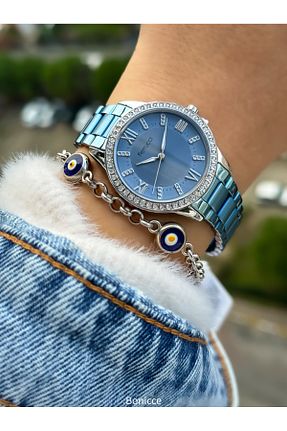 ساعت مچی آبی زنانه 31-34 میلی متر Ferrucci - کد 884252587