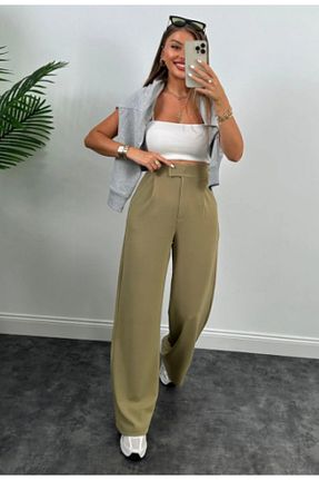 شلوار خاکی زنانه لیکرا VivaJoy - کد 884287480