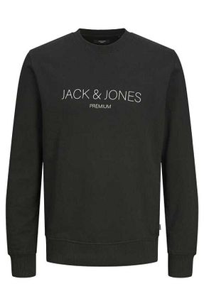 سوئیشرت قهوه ای مردانه ساده Jack & Jones - کد 845169556