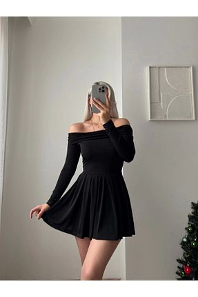 لباس مشکی زنانه بافتنی Zora Butik - کد 884269149