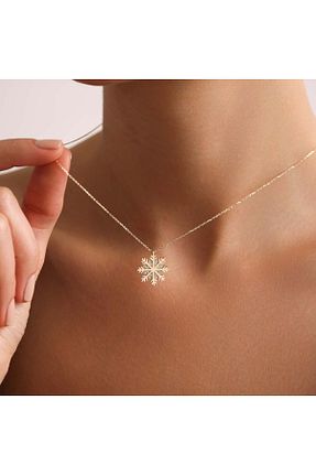 گردنبند طلا رنگی زنانه 14 عیار Sembol Gold - کد 884362479