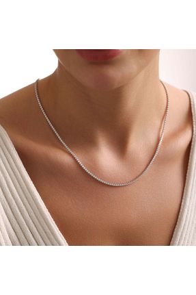 گردنبند طلا رنگی زنانه 14 عیار Sembol Gold - کد 884362658