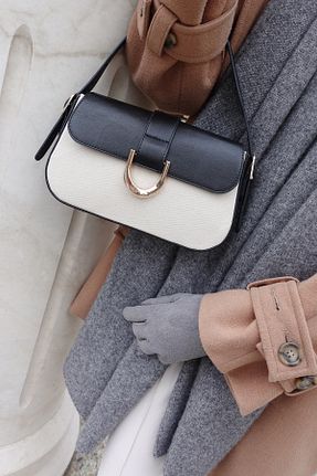 کیف دستی مشکی زنانه پارچه ای Housebags - کد 842110862