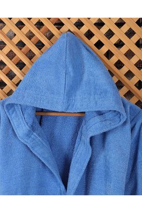 حوله پالتوئی نوزاد و کودک آبی بچه گانه پنبه ای Lavin - کد 884372665