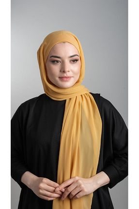 شال زرد زنانه HÜRREM BONE - کد 209130072