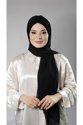 شال مشکی زنانه شیفون HÜRREM BONE - کد 209128875