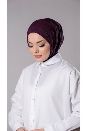 روسری بنفش ساده HÜRREM BONE - کد 804562586