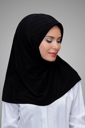 روسری مشکی ساده HÜRREM BONE - کد 208525236