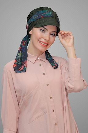 کلاه شنای حجاب خاکی زنانه HÜRREM BONE - کد 215075510