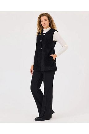 شلوار مشکی زنانه بافتنی SEÇİLSTORE - کد 884379323