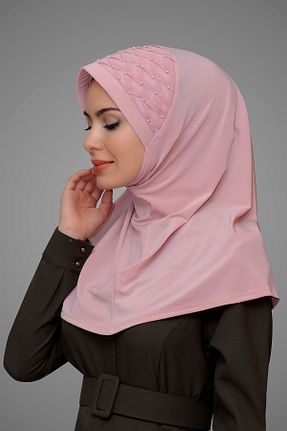 روسری صورتی ساده HÜRREM BONE - کد 208525281