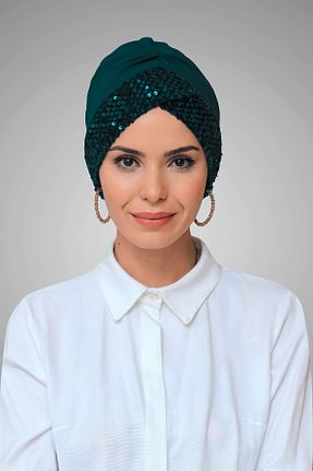 کلاه شنای حجاب سبز زنانه HÜRREM BONE - کد 215075494