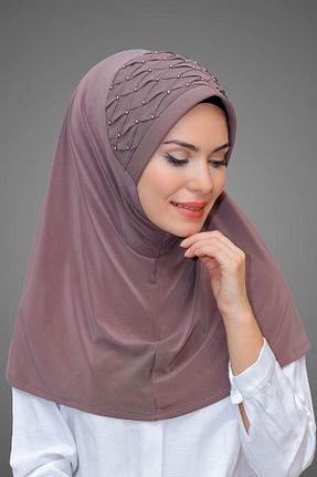 روسری قهوه ای ساده HÜRREM BONE - کد 208525286