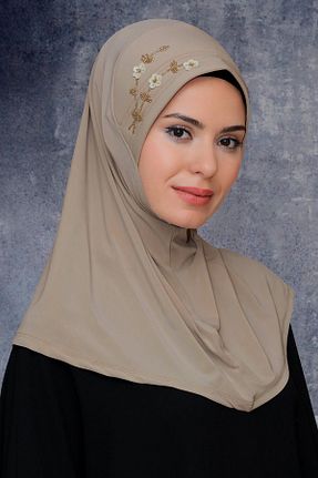 روسری بژ ساده HÜRREM BONE - کد 208553666