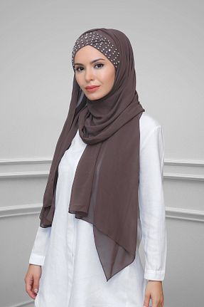 شال قهوه ای زنانه HÜRREM BONE - کد 209132842