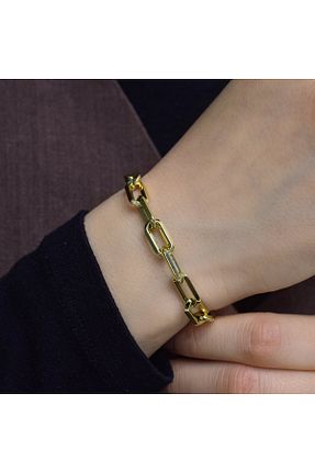 دستبند طلا زرد زنانه 14 عیار Lilarote Pırlanta - کد 884383075