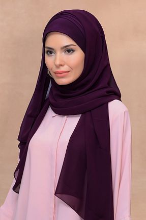 شال بنفش زنانه HÜRREM BONE - کد 209128285