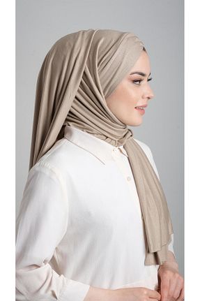 شال بژ زنانه ویسکون HÜRREM BONE - کد 92918232