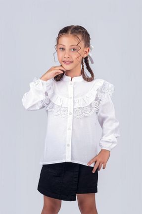 پیراهن سفید بچه گانه Fitted Trend Baby Kids - کد 850435770