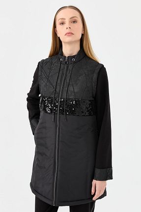 ست بالاتنه و پائین تنه حجاب مشکی زنانه رگولار Esswaap - کد 884443069