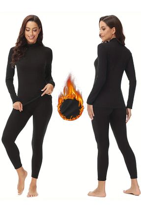 ساق شلواری اسپرت مشکی زنانه بلند SAUNA SUIT - کد 884412356