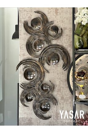 محصول دکوراسیون دیوار قهوه ای فلزی Ornamenti Design - کد 866667028