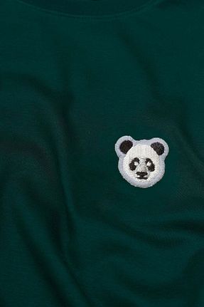تیشرت سبز زنانه رگولار WWF Market - کد 796418347
