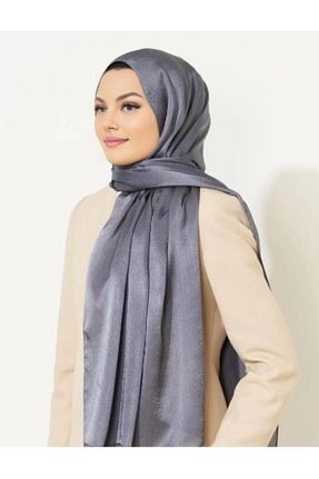شال طوسی زنانه شیفون Lerra - کد 884467530