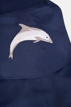 کلاه سرمه ای زنانه پنبه ای WWF Market - کد 866321312