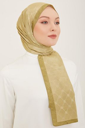 شال سبز زنانه پلی استر Armine - کد 884487852