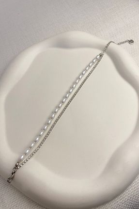 دستبند استیل (فولاد) زنانه استیل (فولاد) DEMOKAN - کد 884502529