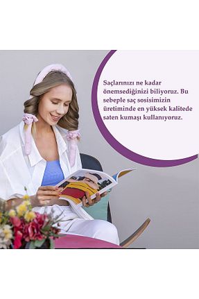 کش سر صورتی زنانه Deko Dekor - کد 884500242