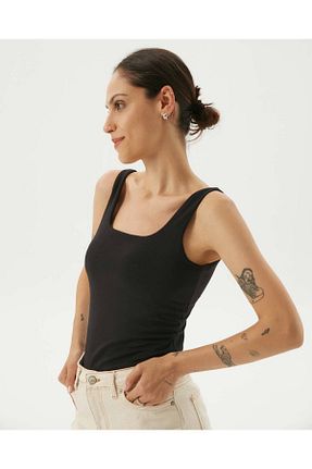 رکابی مشکی زنانه یقه مربعی Ayma Active - کد 250186108