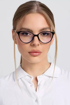 عینک محافظ نور آبی مشکی زنانه 50 BluePepper - کد 884531698