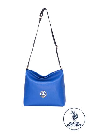کیف پستچی سرمه ای زنانه چرم مصنوعی U.S. Polo Assn. - کد 305803879