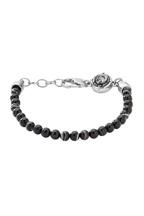 دستبند استیل (فولاد) مشکی مردانه Diesel - کد 415747222