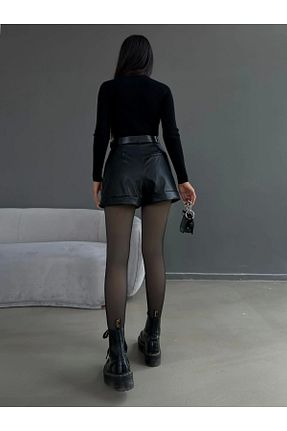 ساق شلواری مشکی زنانه جین SHOP520 - کد 884562076