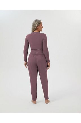 شلوار بنفش زنانه ویسکون Ayma Active - کد 805805071