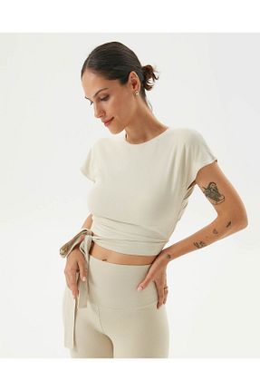 نیم تنه اسپرت بژ زنانه Ayma Active - کد 247031122