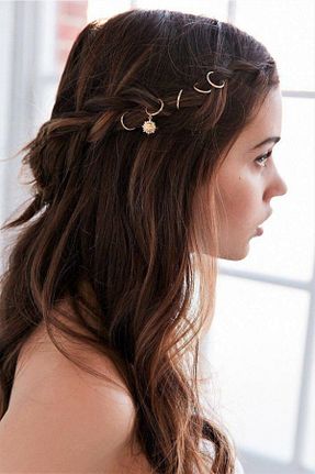 گیره سر طلائی زنانه C&E Design - کد 83038814