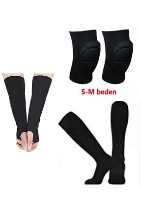 زانو بند والیبال مشکی زنانه HNsport - کد 218440738