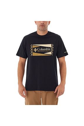 تیشرت اسپرت مشکی مردانه رگولار Columbia - کد 858987303