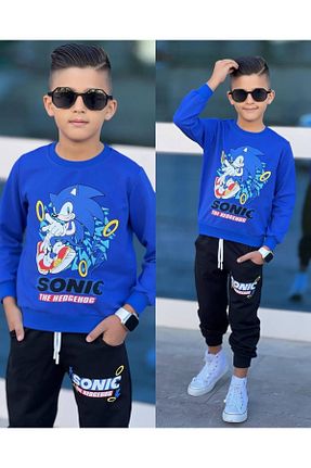 ست گرمکن آبی بچه گانه پنبه ای sinmm - کد 884822183