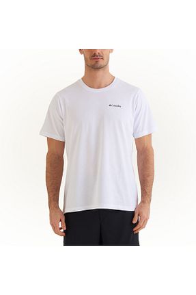 تیشرت سفید مردانه گشاد Columbia - کد 824273941