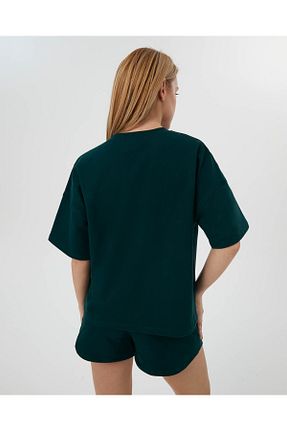 تیشرت نارنجی زنانه گشاد Ayma Active - کد 786953410