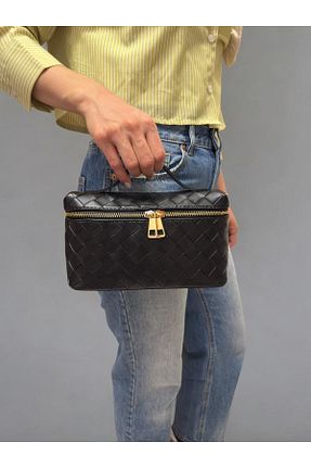 کیف دوشی مشکی زنانه چرم مصنوعی MAJESTY NORTH - کد 884681459