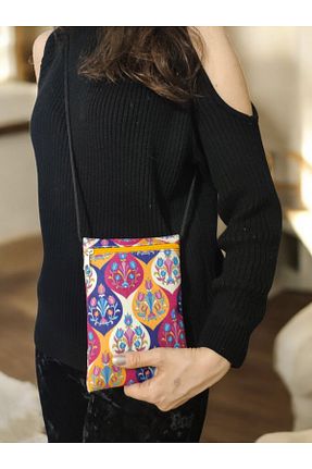 کیف دوشی رنگی زنانه پارچه ای Bohhem - کد 884710605