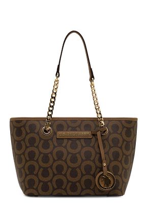 کیف دوشی قهوه ای زنانه چرم مصنوعی U.S. Polo Assn. - کد 841487051