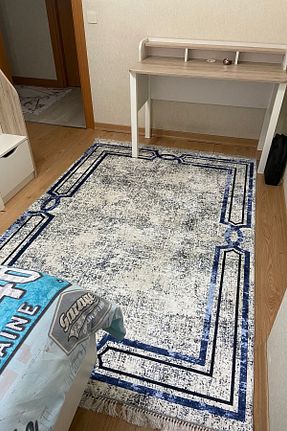 فرش آبی زیره ضد لغزش VOPTEKS - کد 731999951