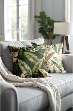 کوسن و روکش کوسن سبز مخمل MUN HOME - کد 884718577